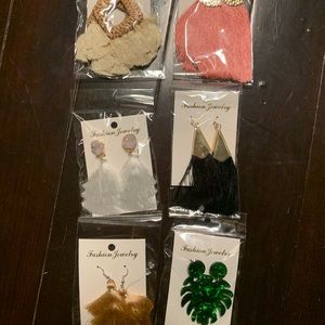 Tassel Earrings for Women/Girls Lightweight Acrylic Boho Earrings